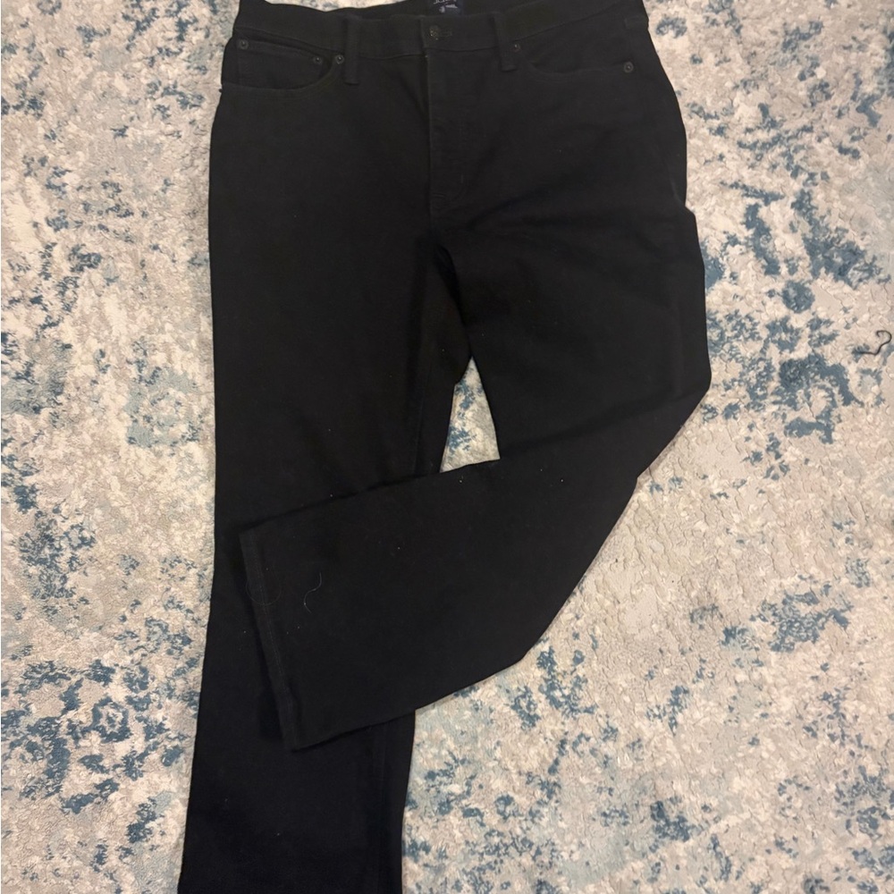 J. Crew Factory Black Wide Leg Jeans